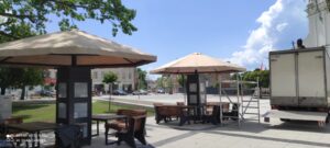 Parasol w przestrzeni miejskiej