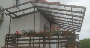 daszek z poliwęglanu