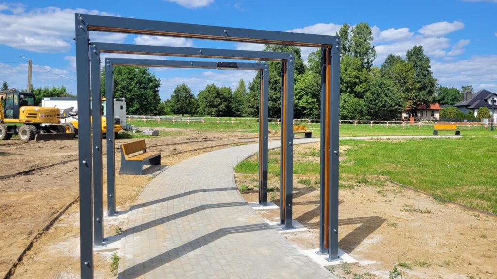 Pergola, ławka - Jeżowe