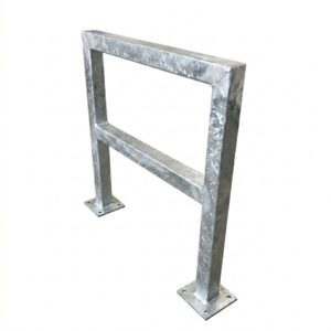 Stojak U z profili z poprzeczką